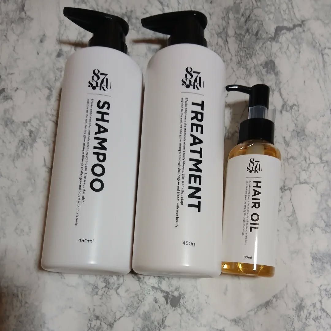 87saku ハナサク シルキーリペア シャンプー/トリートメント/87saku/市販シャンプーを使ったクチコミ（1枚目）