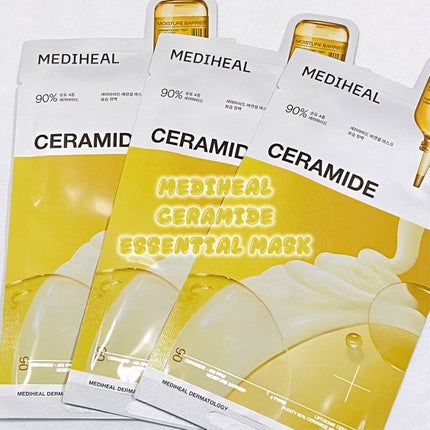 セラミドエッセンシャルマスクモイスチャーバリア/MEDIHEAL/シートマスク・パックを使ったクチコミ(1枚目)