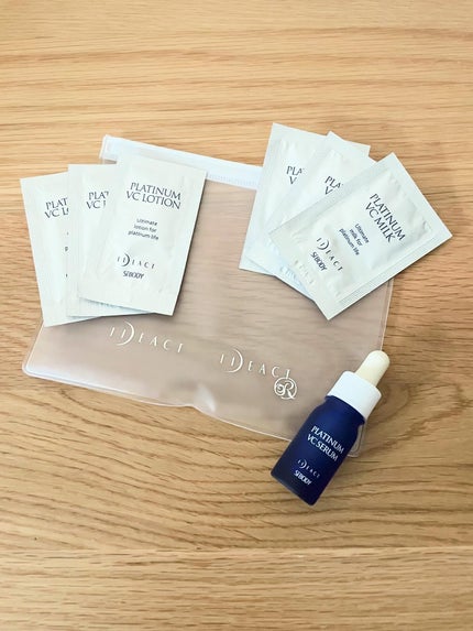 プラチナVC5日間トライアルセット/イデアアクト/トライアルキットを使ったクチコミ(1枚目)