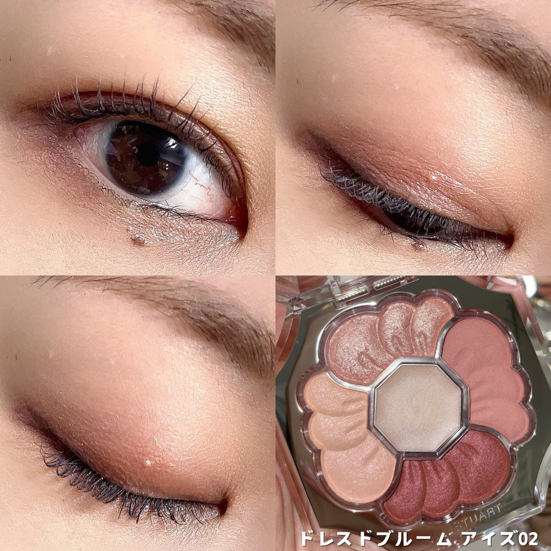 ジルスチュアート ドレスドブルーム アイズ/JILL STUART/アイシャドウパレットを使ったクチコミ(3枚目)