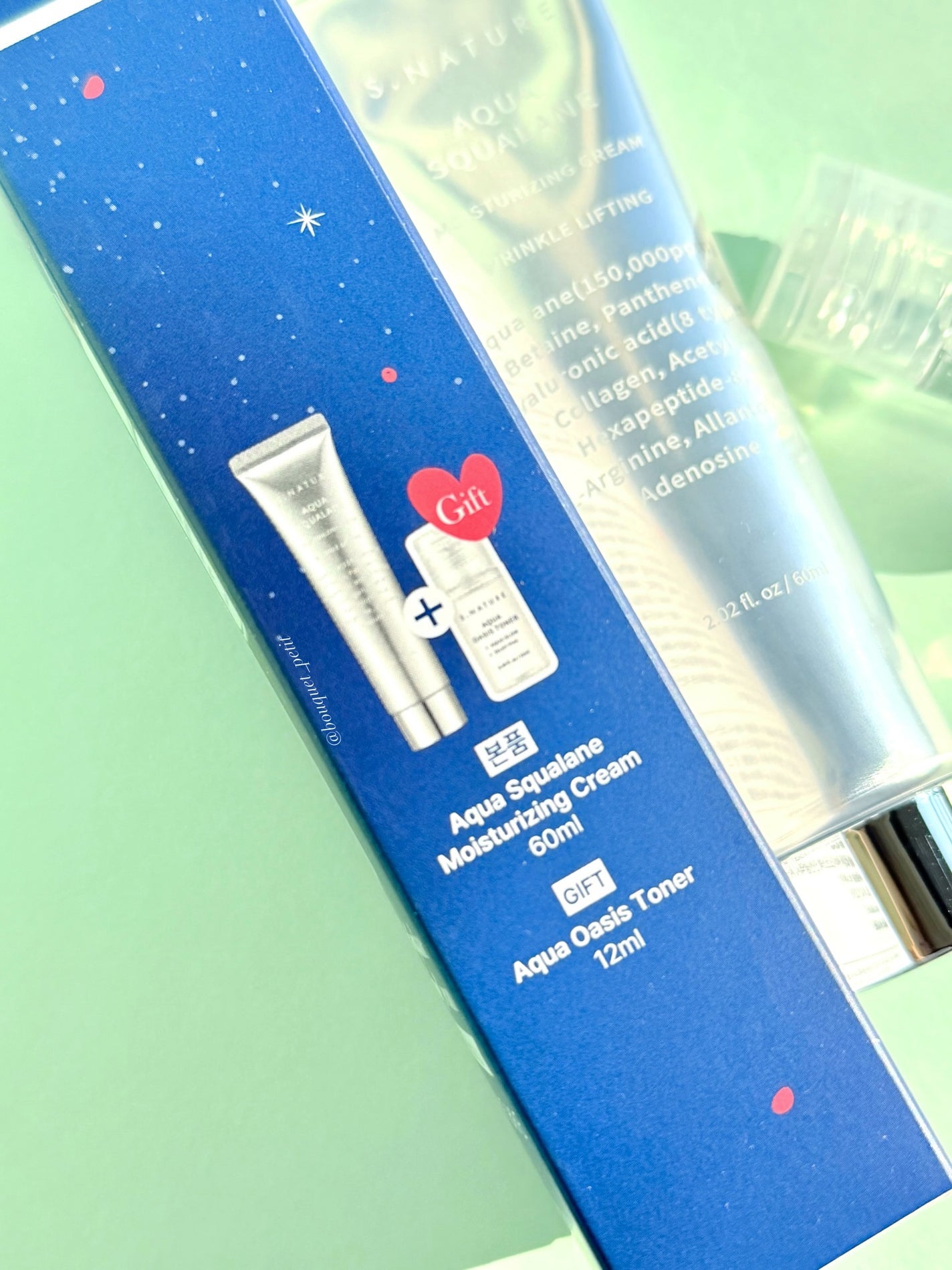 アクアスクワランモイスチャークリーム/S.NATURE/フェイスクリームを使ったクチコミ(3枚目)