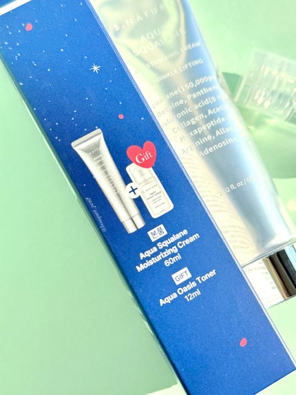 アクアスクワランモイスチャークリーム/S.NATURE/フェイスクリームを使ったクチコミ(3枚目)