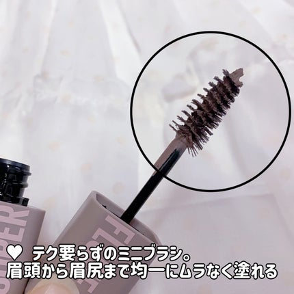 SP フラッフ ブロウ ムース/MAYBELLINE NEW YORK/眉マスカラを使ったクチコミ(2枚目)