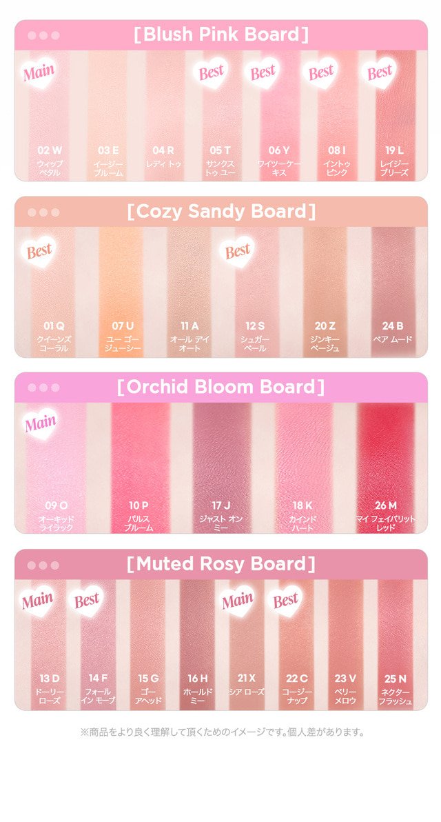 ペリペラ トック ブラッシュ キーキャップ 17 J ジャスト オン ミー/PERIPERA/パウダーチークを使ったクチコミ（2枚目）