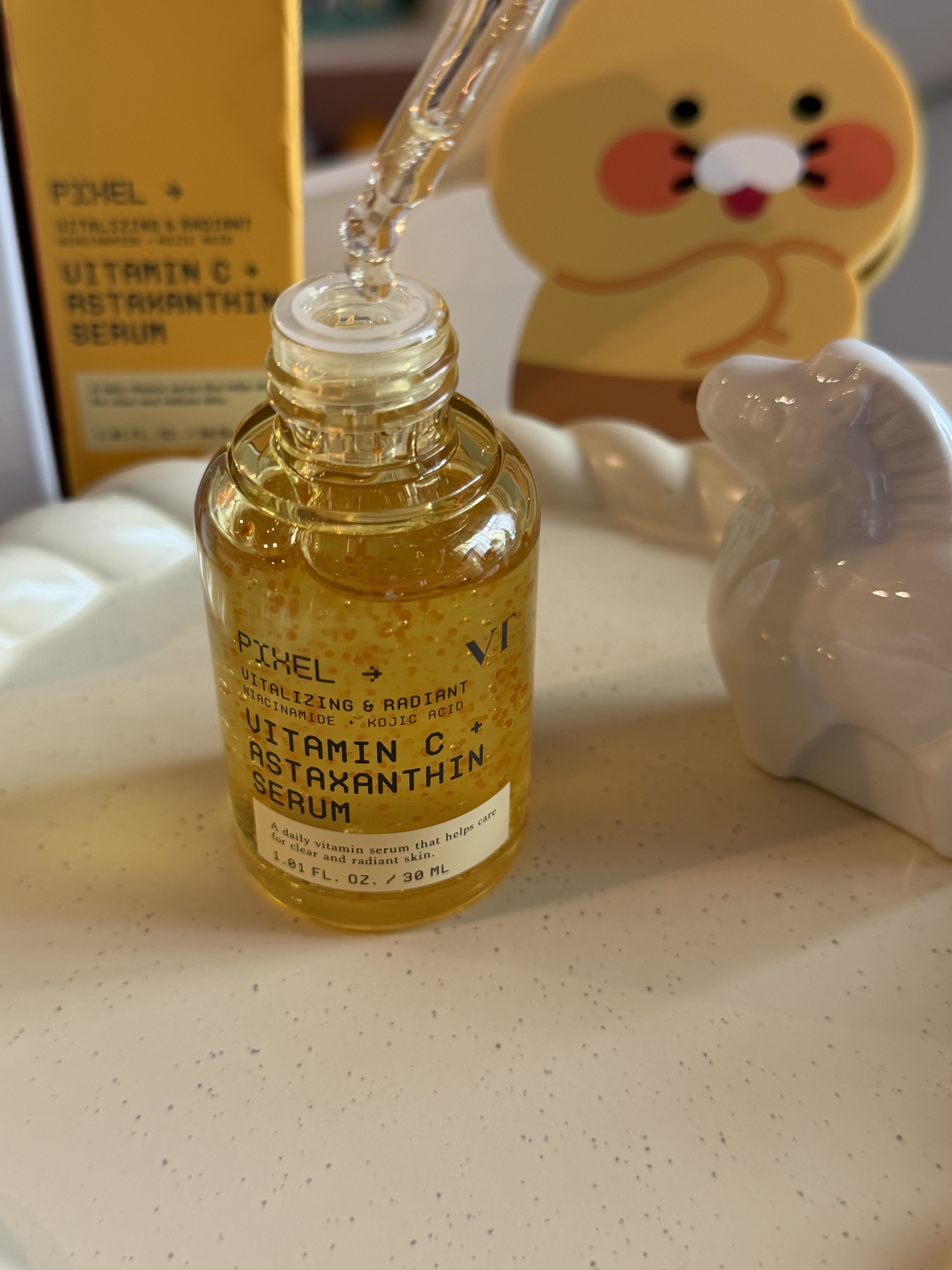 ビタミンC アスタキサンチン セラム/VT/美容液を使ったクチコミ（2枚目）