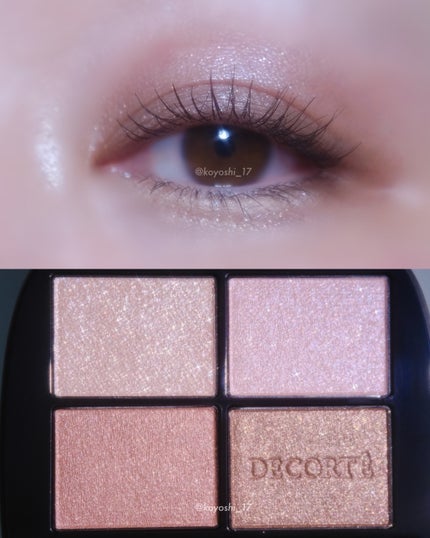 スキンシャドウ デザイニング パレット/DECORTÉ/アイシャドウパレットを使ったクチコミ(2枚目)