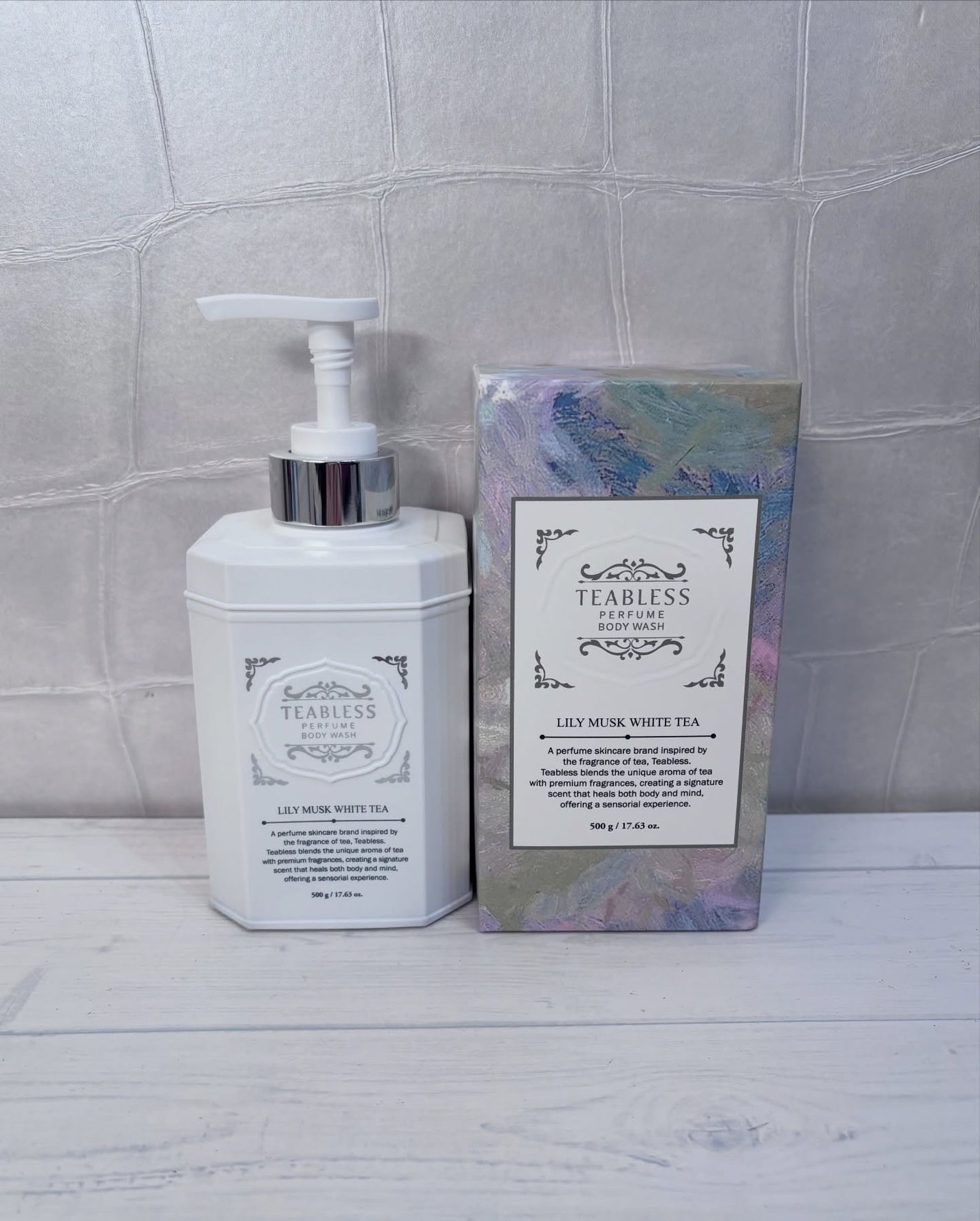 パフュームボディソープ リリィムスクホワイトティー/TEABLESS/ボディソープを使ったクチコミ(5枚目)