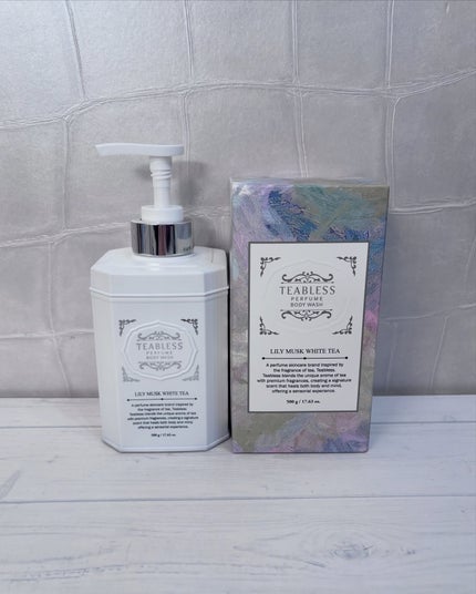 パフュームボディソープ リリィムスクホワイトティー/TEABLESS/ボディソープを使ったクチコミ(5枚目)