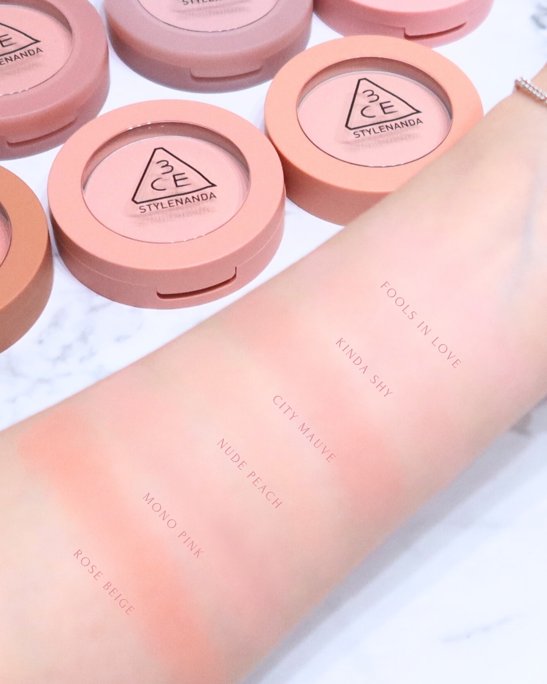 3CE フェイスブラッシュ/3CE/パウダーチークを使ったクチコミ（3枚目）