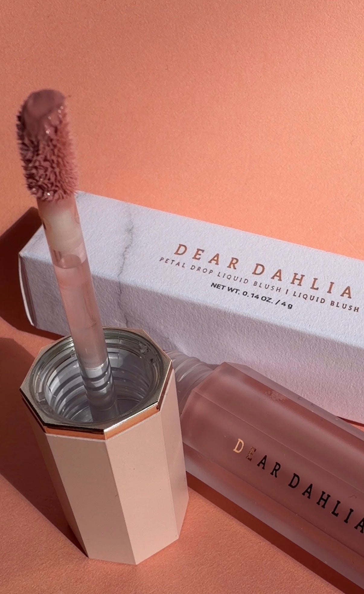 ペタルドロップリキッドブラッシャー/DEAR DAHLIA/リキッドチークを使ったクチコミ(3枚目)