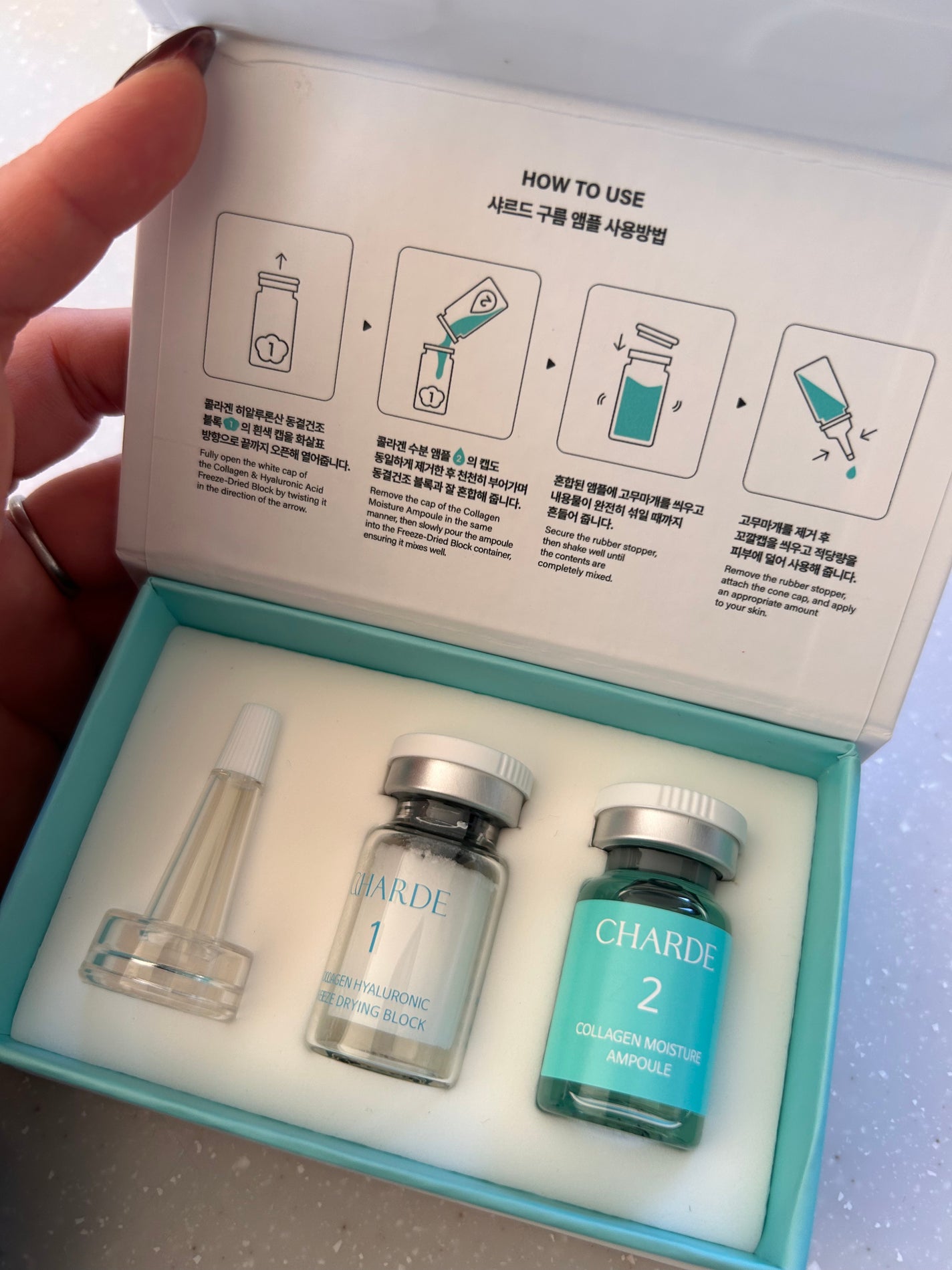 クラウドアンプル 1week キット/CHARDE/美容液を使ったクチコミ(1枚目)