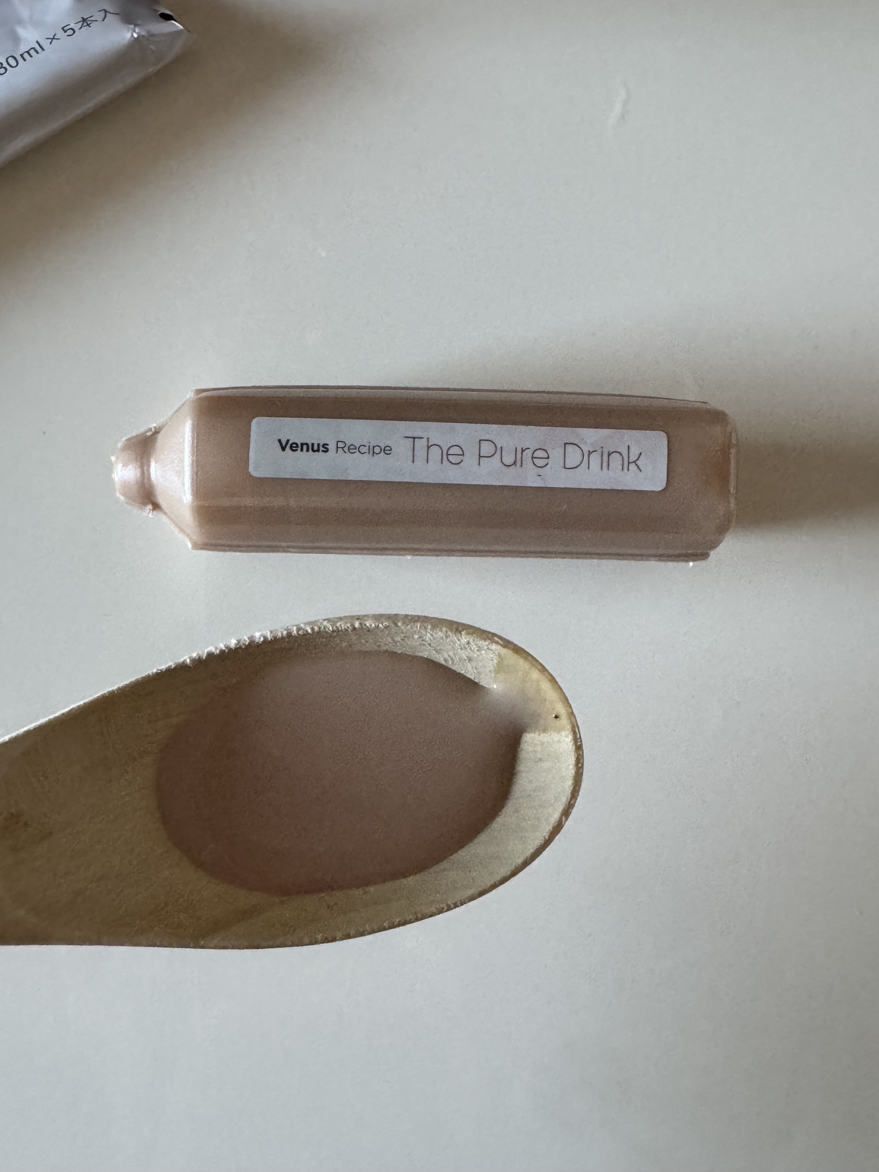 ヴィーナスレシピ ザ ピュア ドリンク/AXXZIA/美容ドリンクを使ったクチコミ（2枚目）