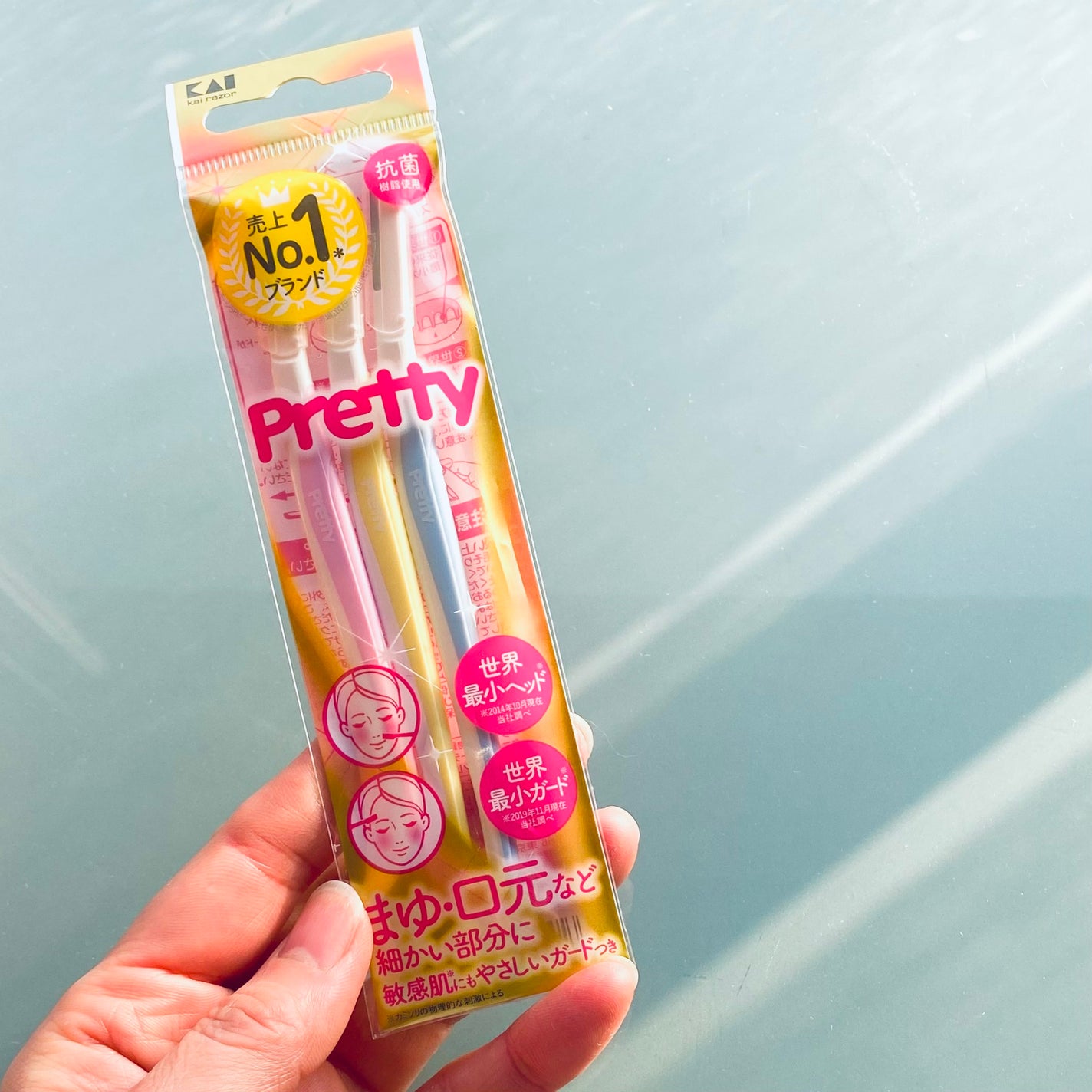 プリティー スリムL 3本入/貝印/シェーバーを使ったクチコミ(1枚目)