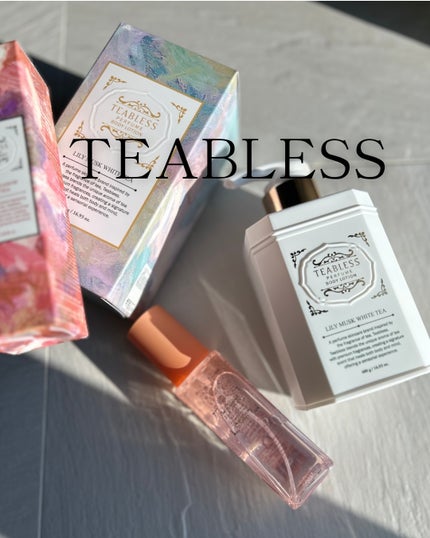 パフュームボディローション リリィムスクホワイトティー/TEABLESS/ボディローションを使ったクチコミ(1枚目)