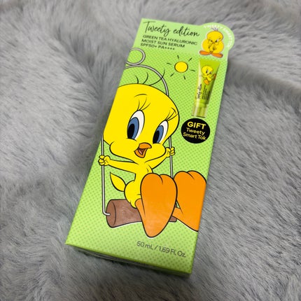 グリーンティー ヒアルロン サン セラム SPF50+ / PA++++/innisfree/日焼け止めローションを使ったクチコミ(1枚目)