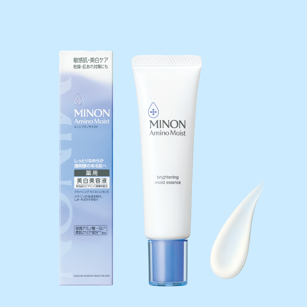 ＼誕生／ミノン アミノモイスト 敏感肌・美白ケアライン✨美白も肌あれも防ぐ薬用美白美容液を🎁（1枚目）