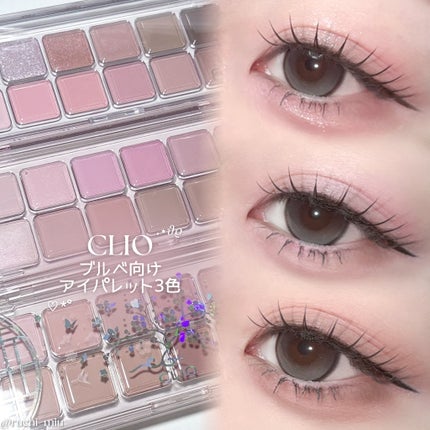 プロ アイ パレット エアー/CLIO/アイシャドウパレットを使ったクチコミ(1枚目)