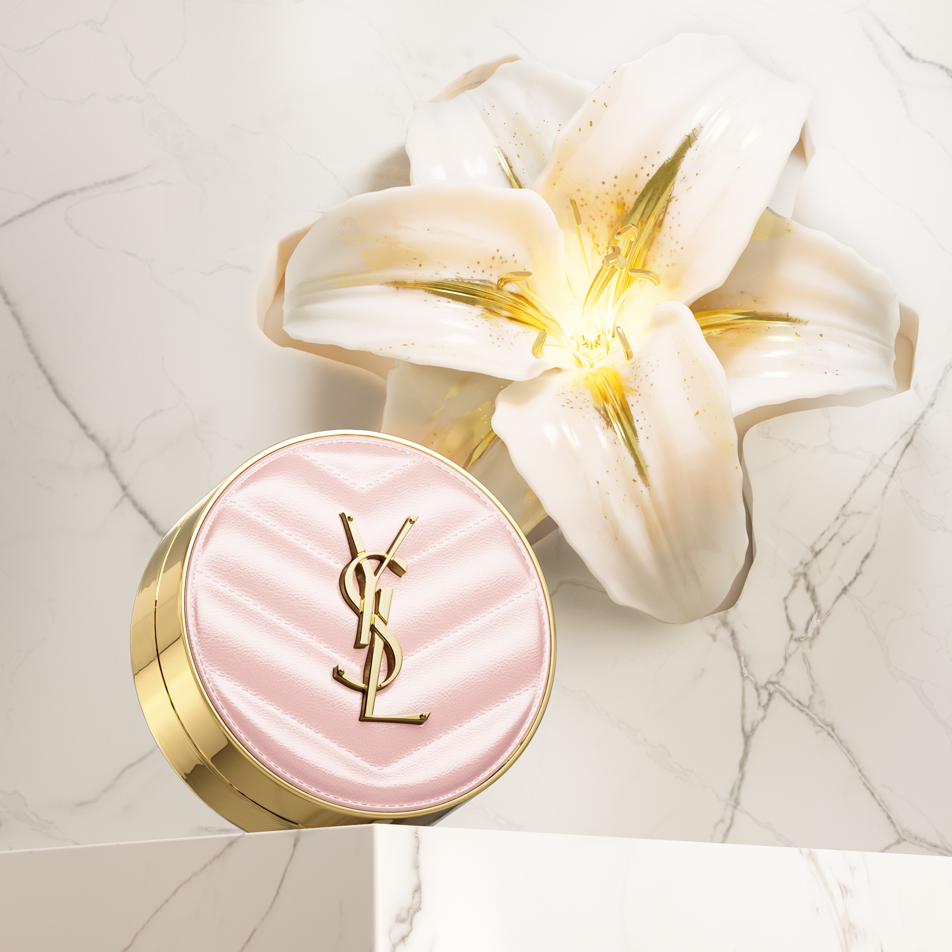 ラディアント タッチ グロウパクト/YVES SAINT LAURENT BEAUTE/クッションファンデーションを使ったクチコミ（1枚目）