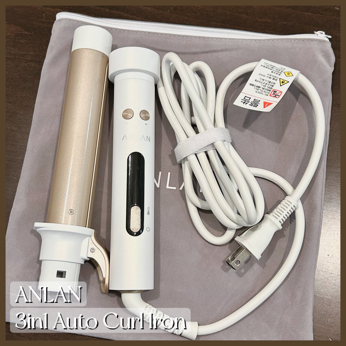 3in1 オートカールアイロン/ANLAN/カールアイロンを使ったクチコミ(6枚目)