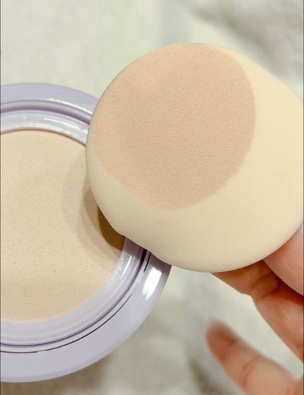 インクラスティングクッションメッシュグロウ/THE FACE SHOP/クッションファンデーションを使ったクチコミ(4枚目)