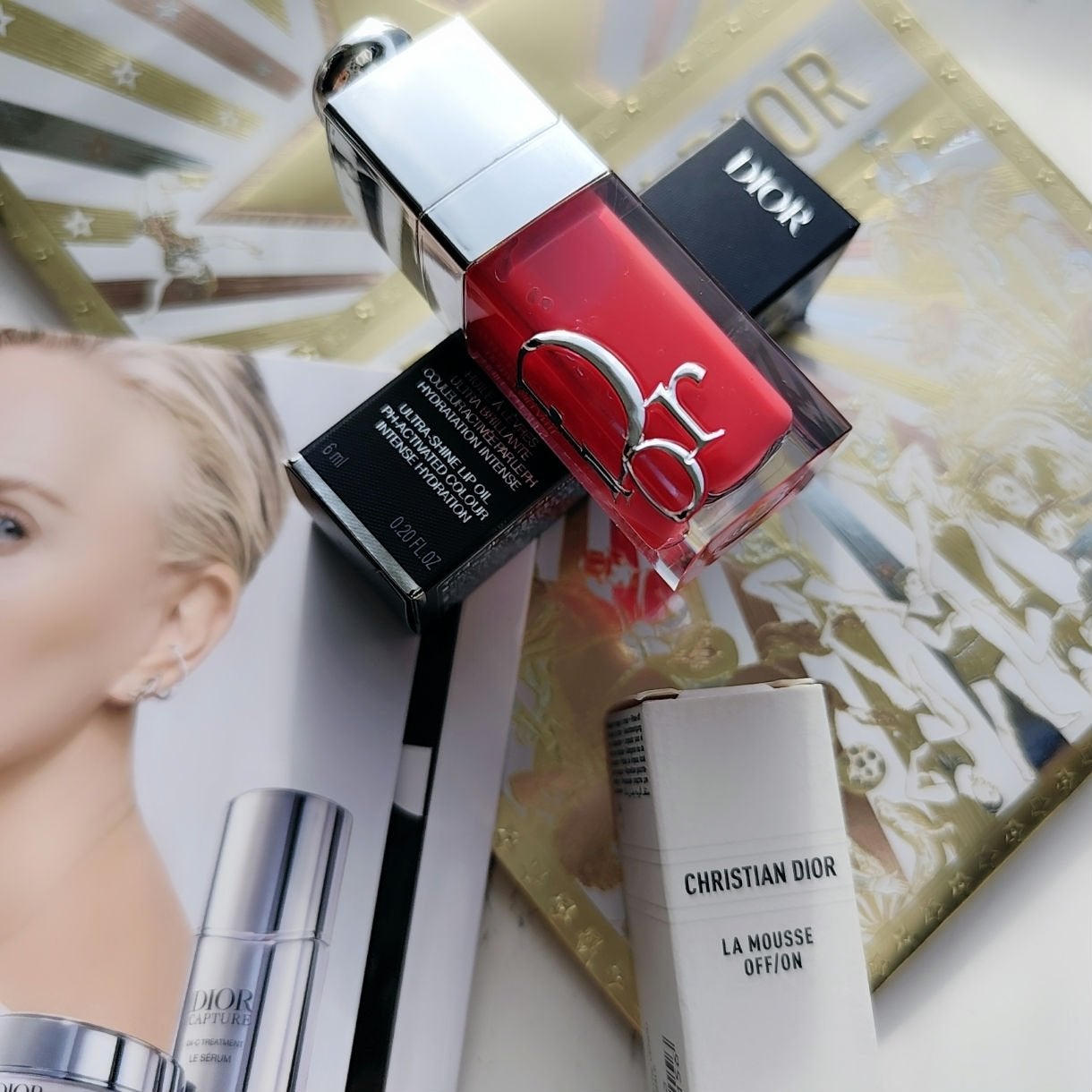 ディオール アディクト リップ グロウ オイル/Dior/リップオイルを使ったクチコミ(1枚目)