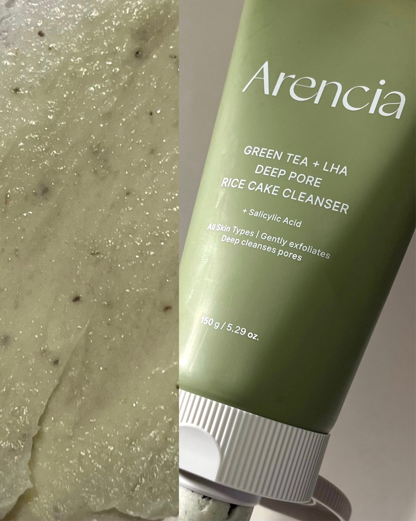 グリーンティー LHA ディープポアもちソープクレンザー/アレンシア/洗顔フォームを使ったクチコミ(1枚目)