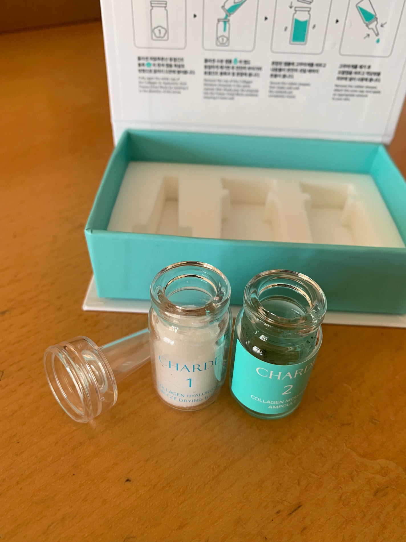 クラウドアンプル 1week キット/CHARDE/美容液を使ったクチコミ(3枚目)