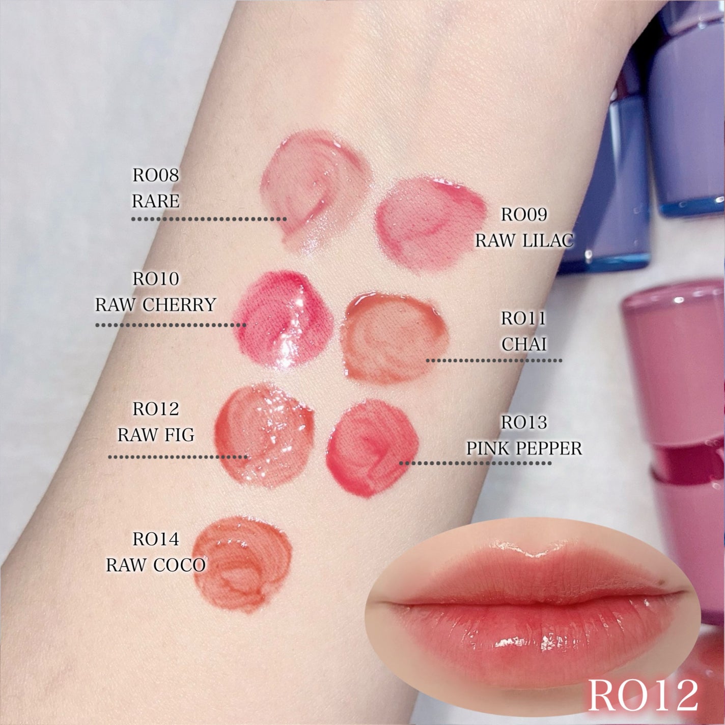 ロウグロウジェルティント/hince/リップティントを使ったクチコミ(5枚目)