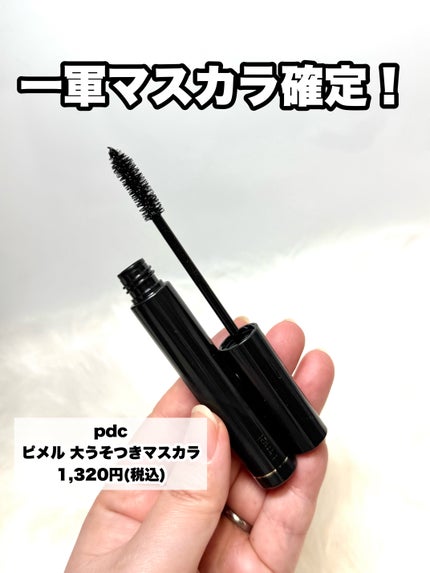 pdc ピメル 大うそつきマスカラのクチコミ「とんでもねぇ伸びる*!
———-♡——————–♡———
pdc
ピメル 大うそつきマスカラ.....」(2枚目)