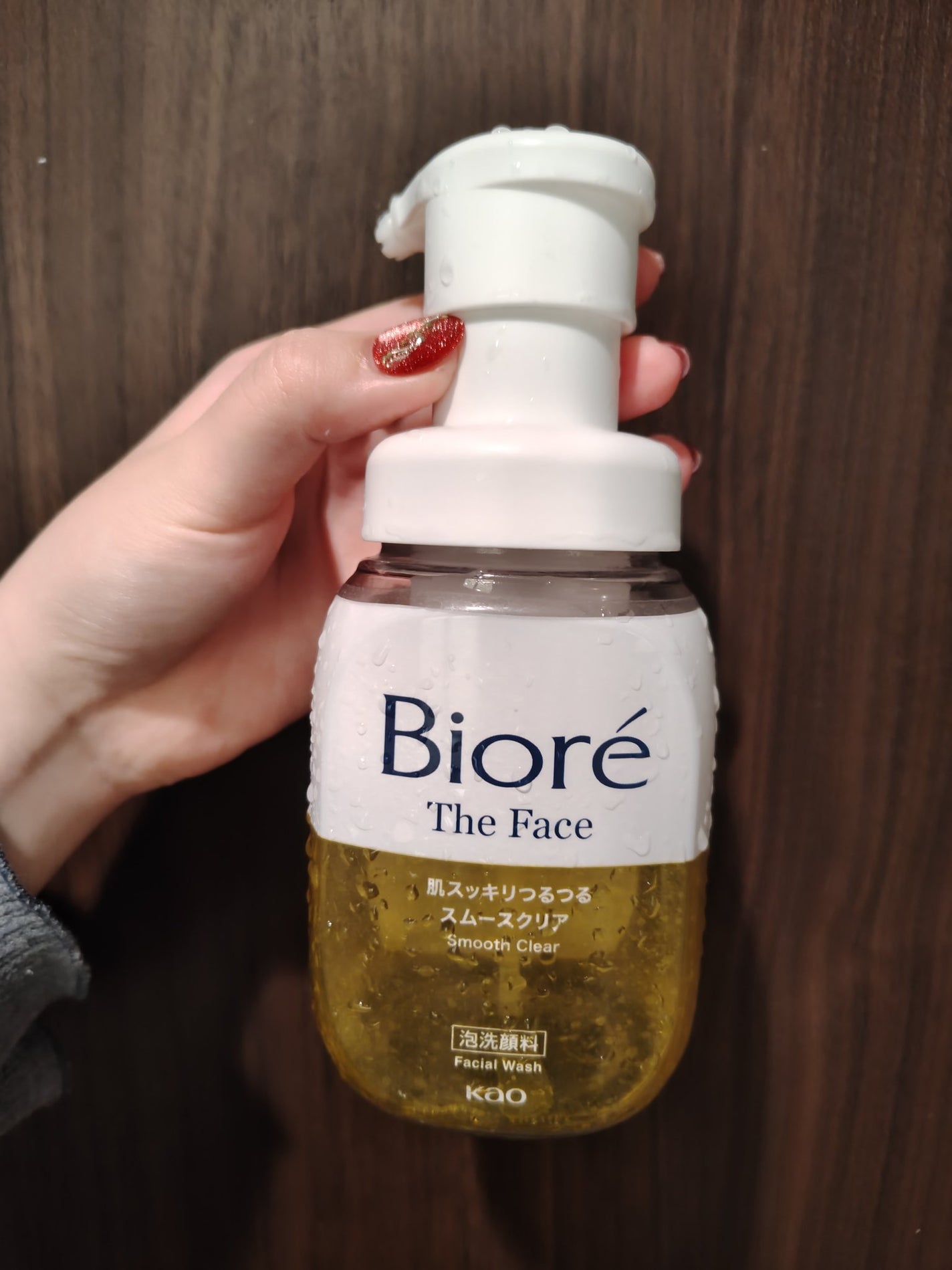 ビオレ ザフェイス 泡洗顔料 スムースクリア/ビオレ/泡洗顔を使ったクチコミ(1枚目)
