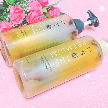 THE PREMIUM エクストラダメージケアシャンプー/トリートメント(シャイニーモイスト)/いち髪/市販シャンプーを使ったクチコミ(1枚目)