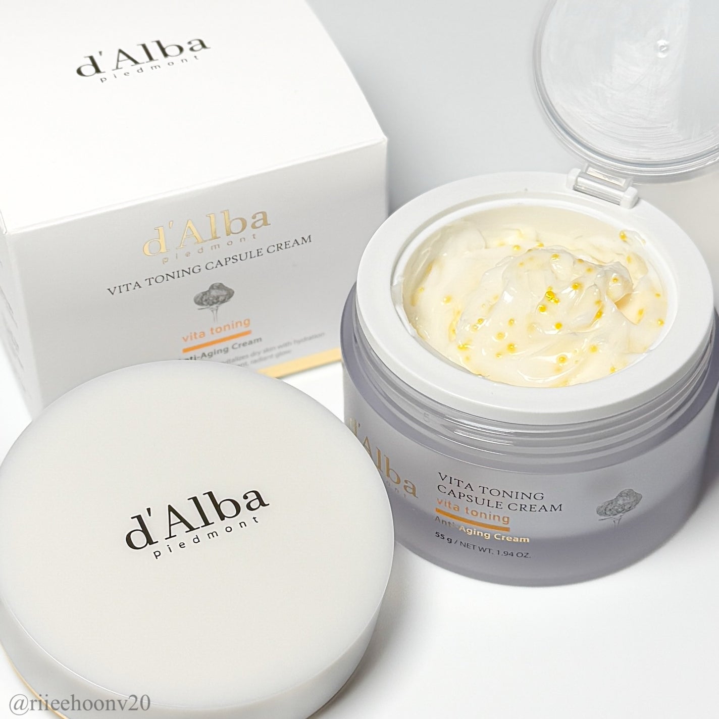 ビタトーニングカプセルクリーム/ダルバ/フェイスクリームを使ったクチコミ(1枚目)