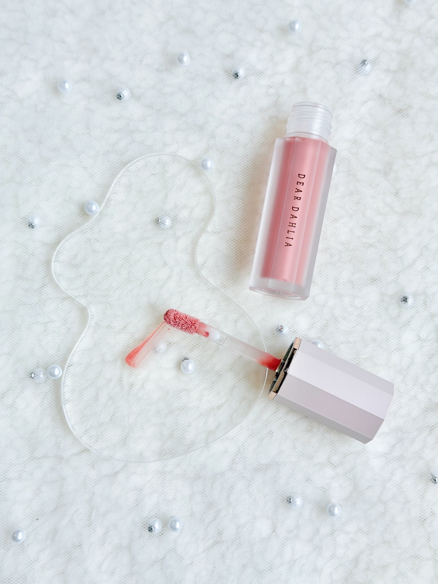 ペタルドロップリキッドブラッシャー/DEAR DAHLIA/リキッドチークを使ったクチコミ（2枚目）