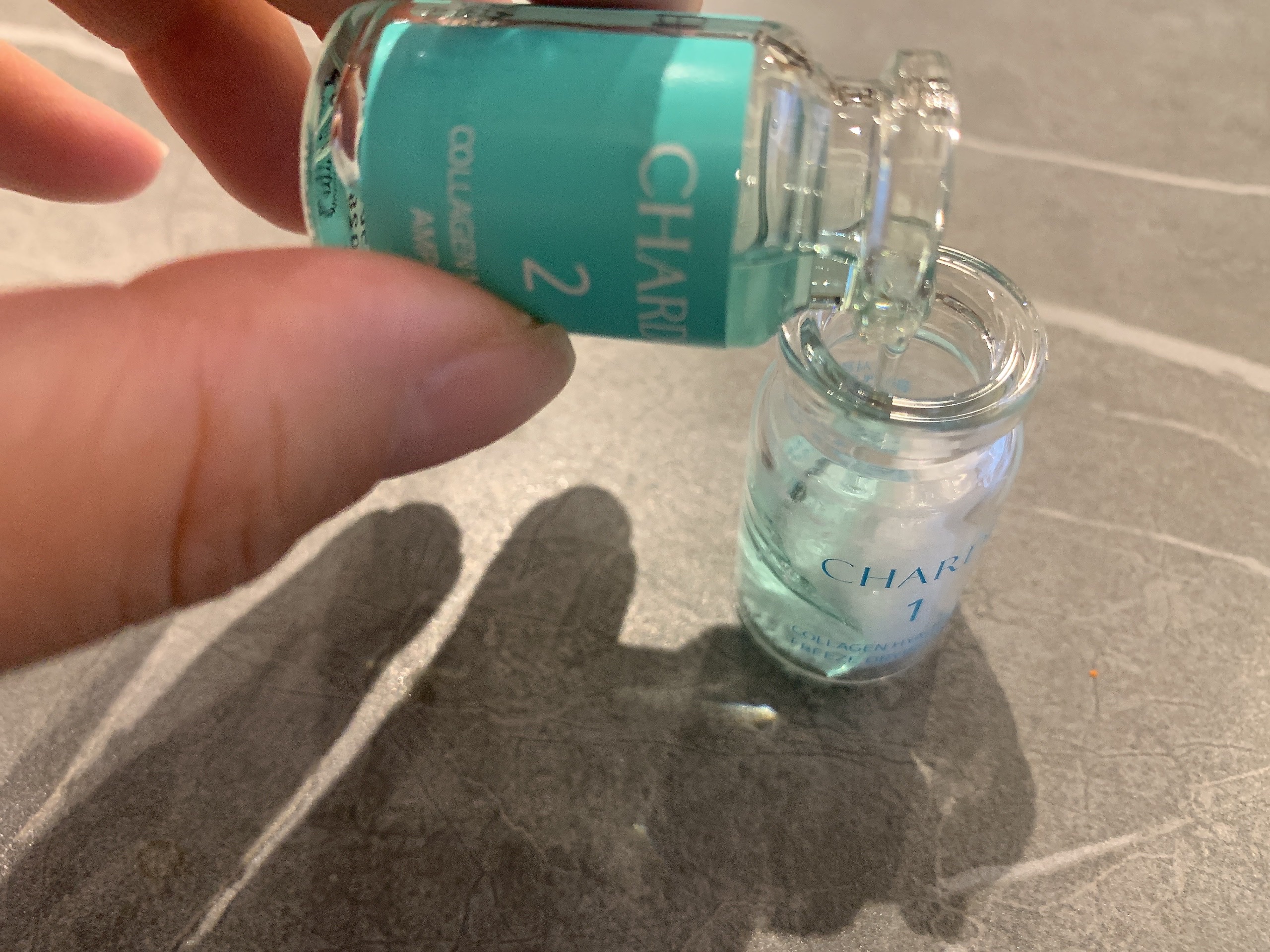 クラウドアンプル 1week キット/CHARDE/美容液を使ったクチコミ（3枚目）