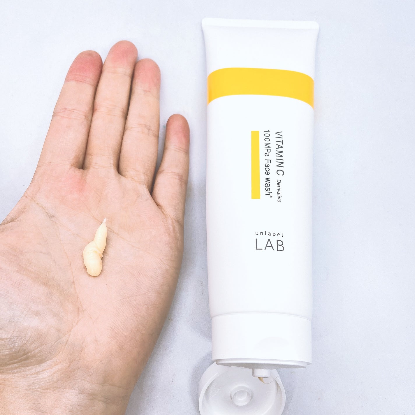 ラボ V フェイスウォッシュ/unlabel/洗顔フォームを使ったクチコミ(2枚目)