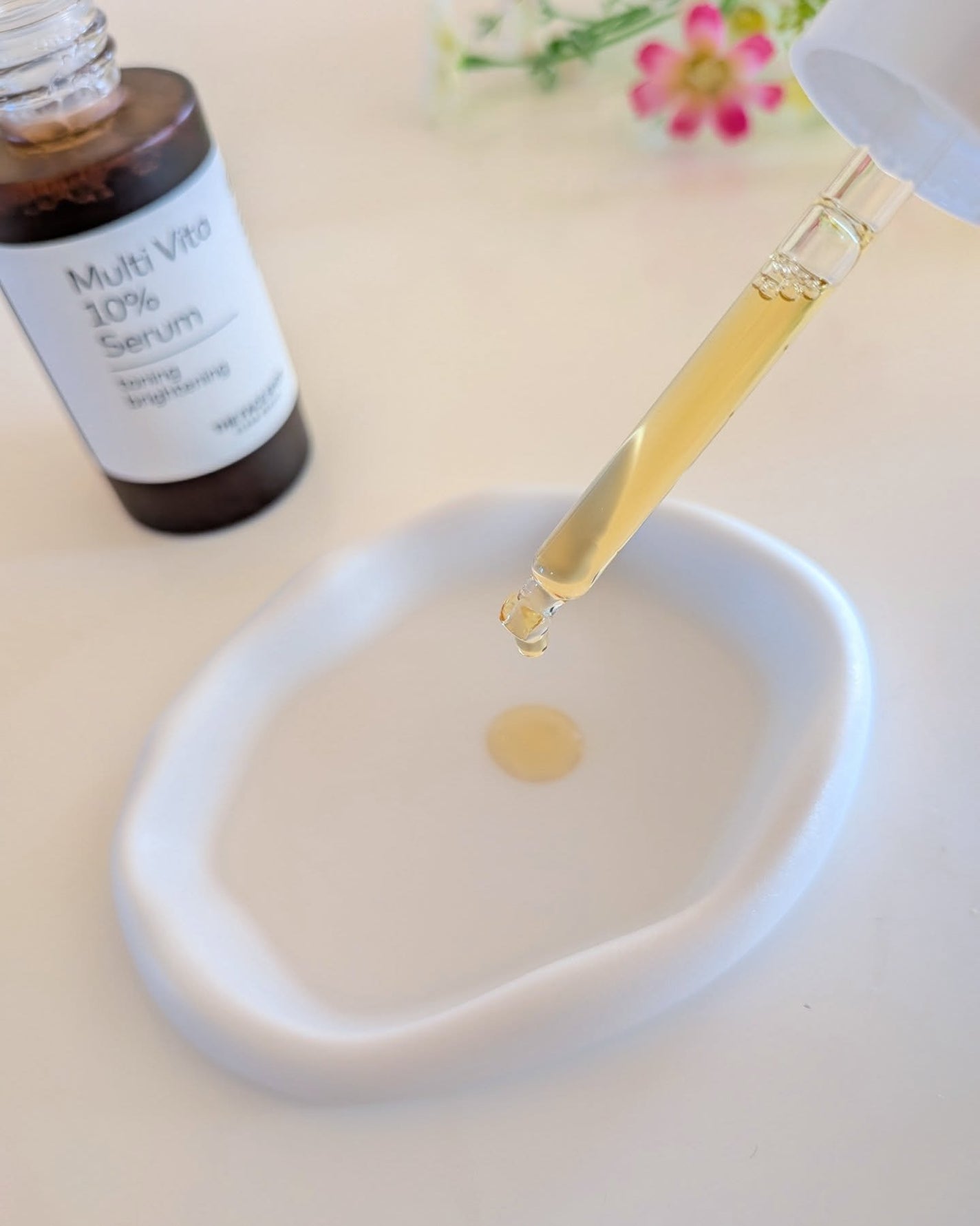 オールティメット マルチビタ10%セラム/THE FACE SHOP/美容液を使ったクチコミ(6枚目)