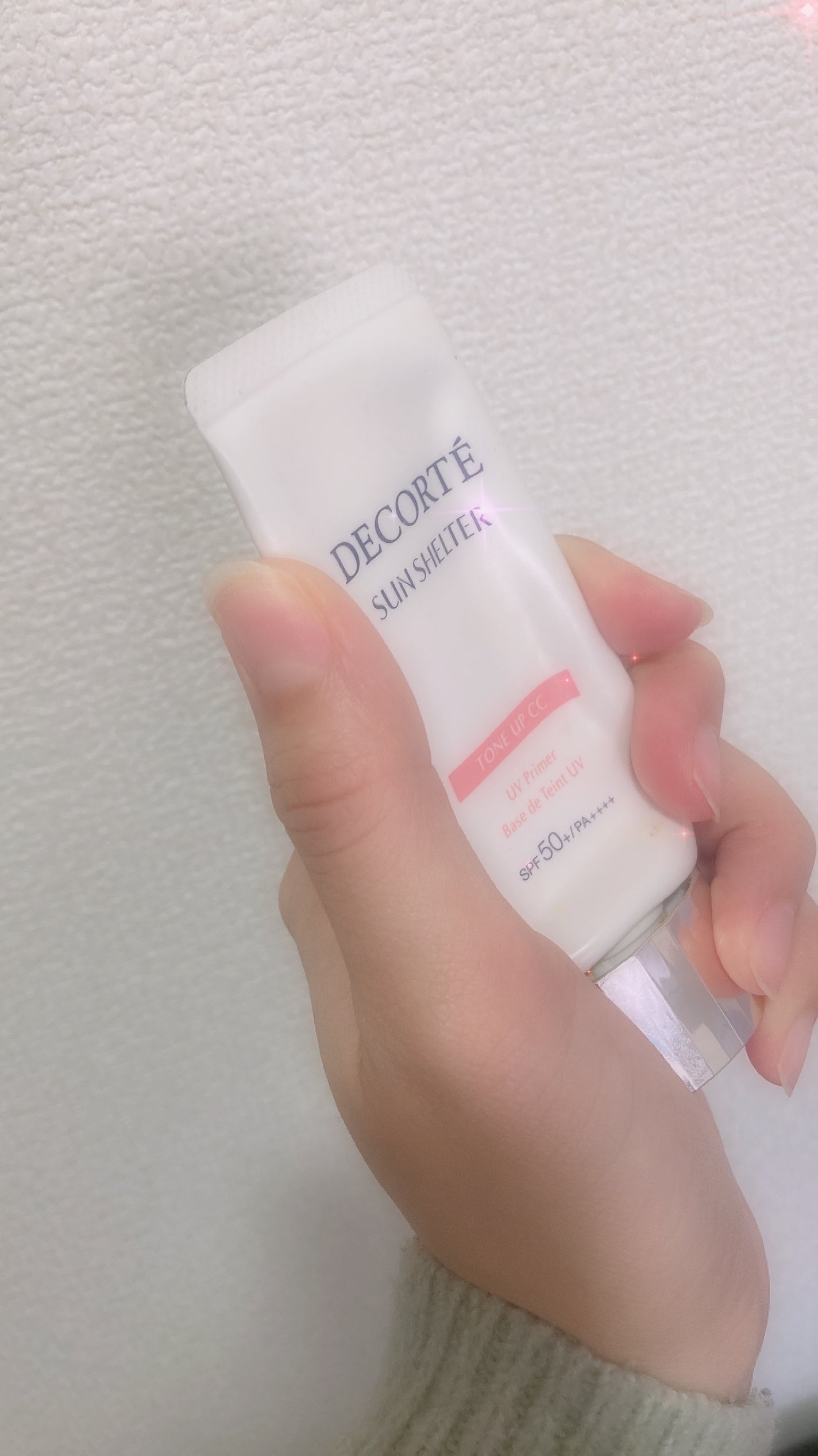 サンシェルター マルチ プロテクション トーンアップCC/DECORTÉ/化粧下地を使ったクチコミ(1枚目)