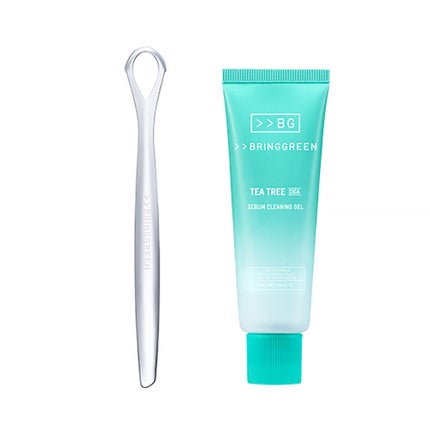 BRINGGREEN ティーツリーシカ皮脂クリーナー(スパチュラ付き)