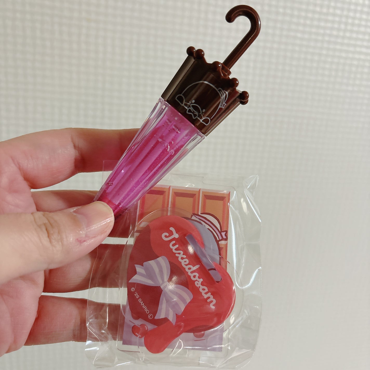 パラソルチョコ風リップグロス/SHOBIDO/リップグロスを使ったクチコミ(2枚目)