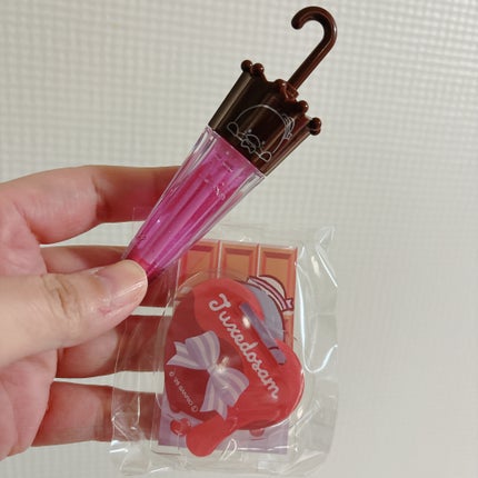 パラソルチョコ風リップグロス タキシードサム/SHOBIDO/リップグロスの画像