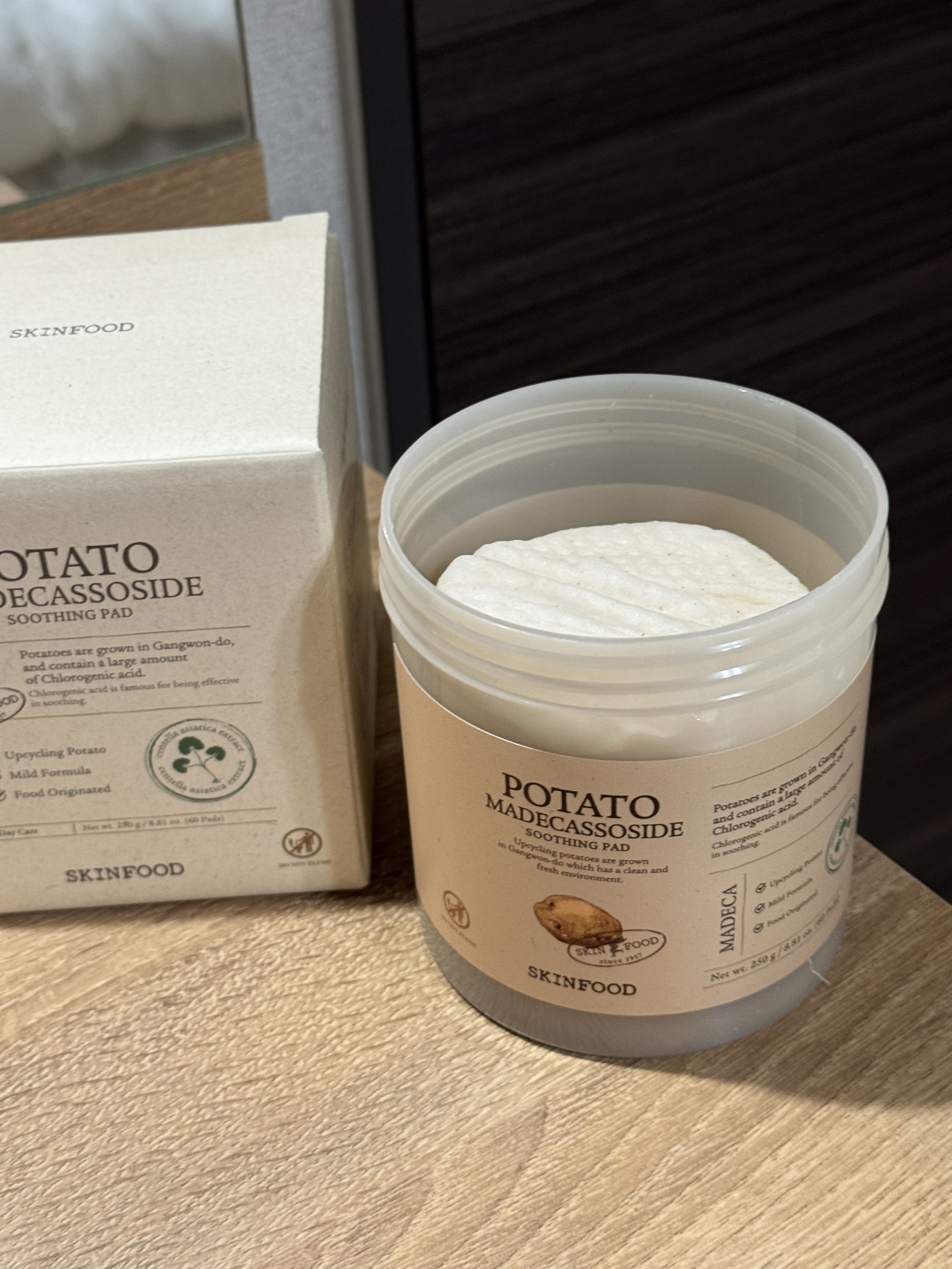 キャロットカロテン カーミングウォーターパッド/SKINFOOD/トナーパッドを使ったクチコミ（2枚目）