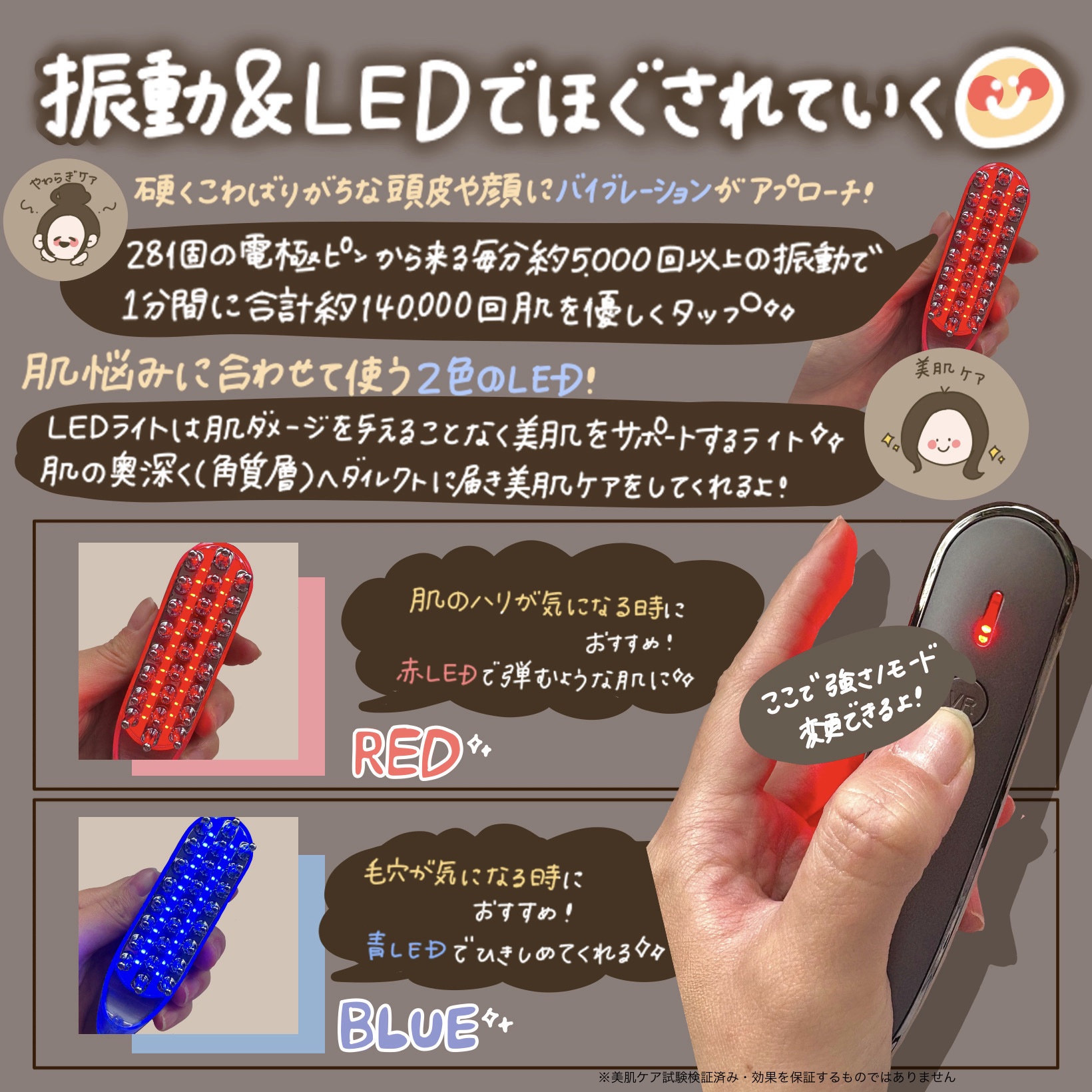 スカルプ電気ブラシ/アンファー(スカルプD)/美顔器・マッサージを使ったクチコミ（3枚目）