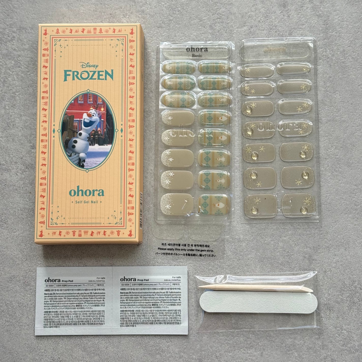 セミキュアジェルネイル(ハンド)/ohora/ネイルシールを使ったクチコミ(4枚目)