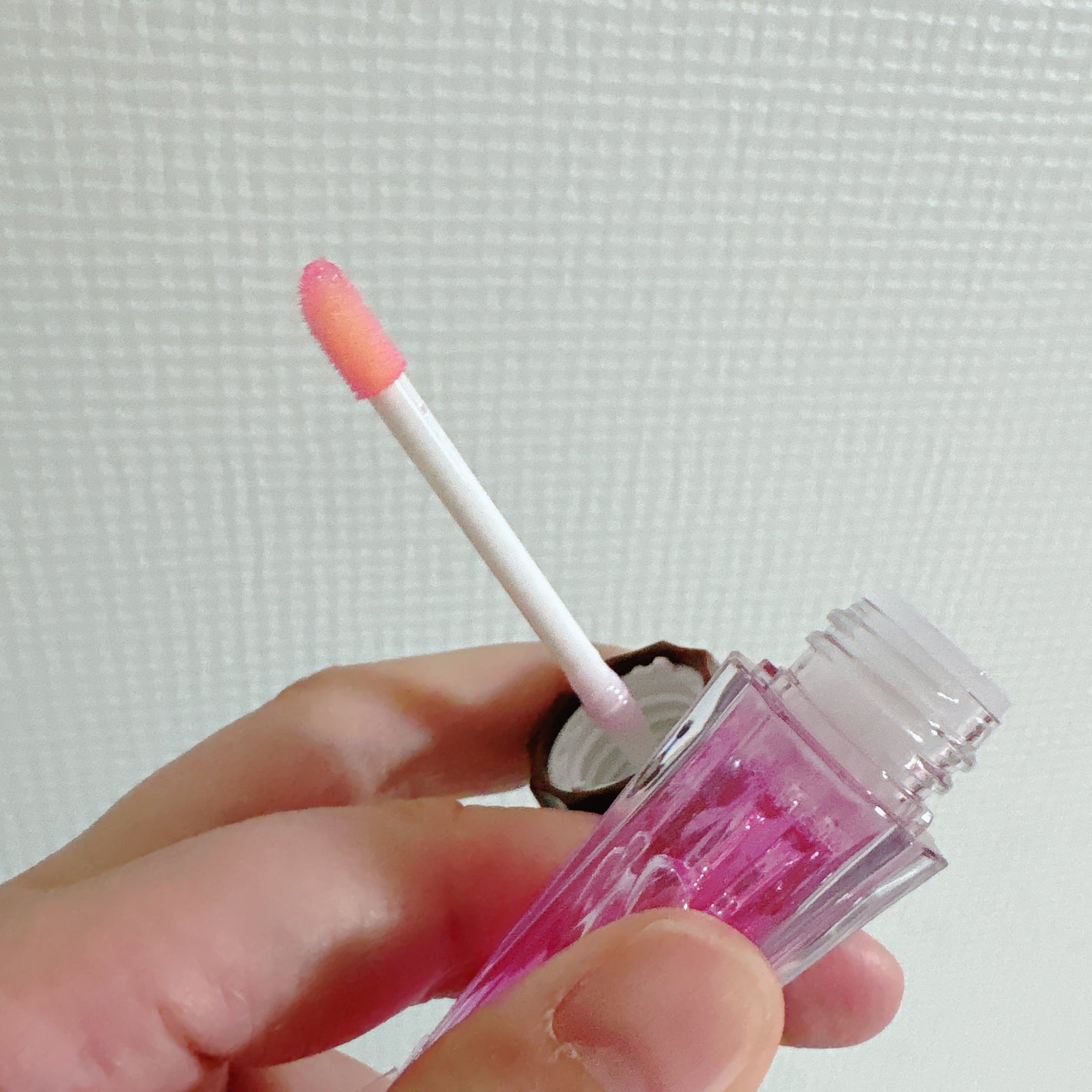 パラソルチョコ風リップグロス/SHOBIDO/リップグロスを使ったクチコミ(3枚目)