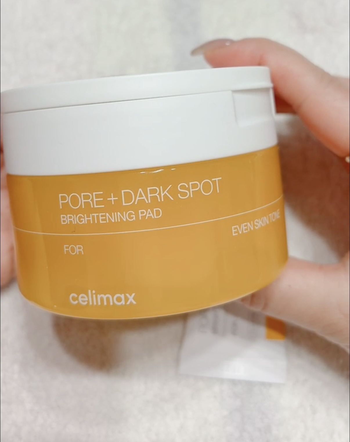ポアブライトニング シミケア パッド/celimax/トナーパッドを使ったクチコミ（2枚目）