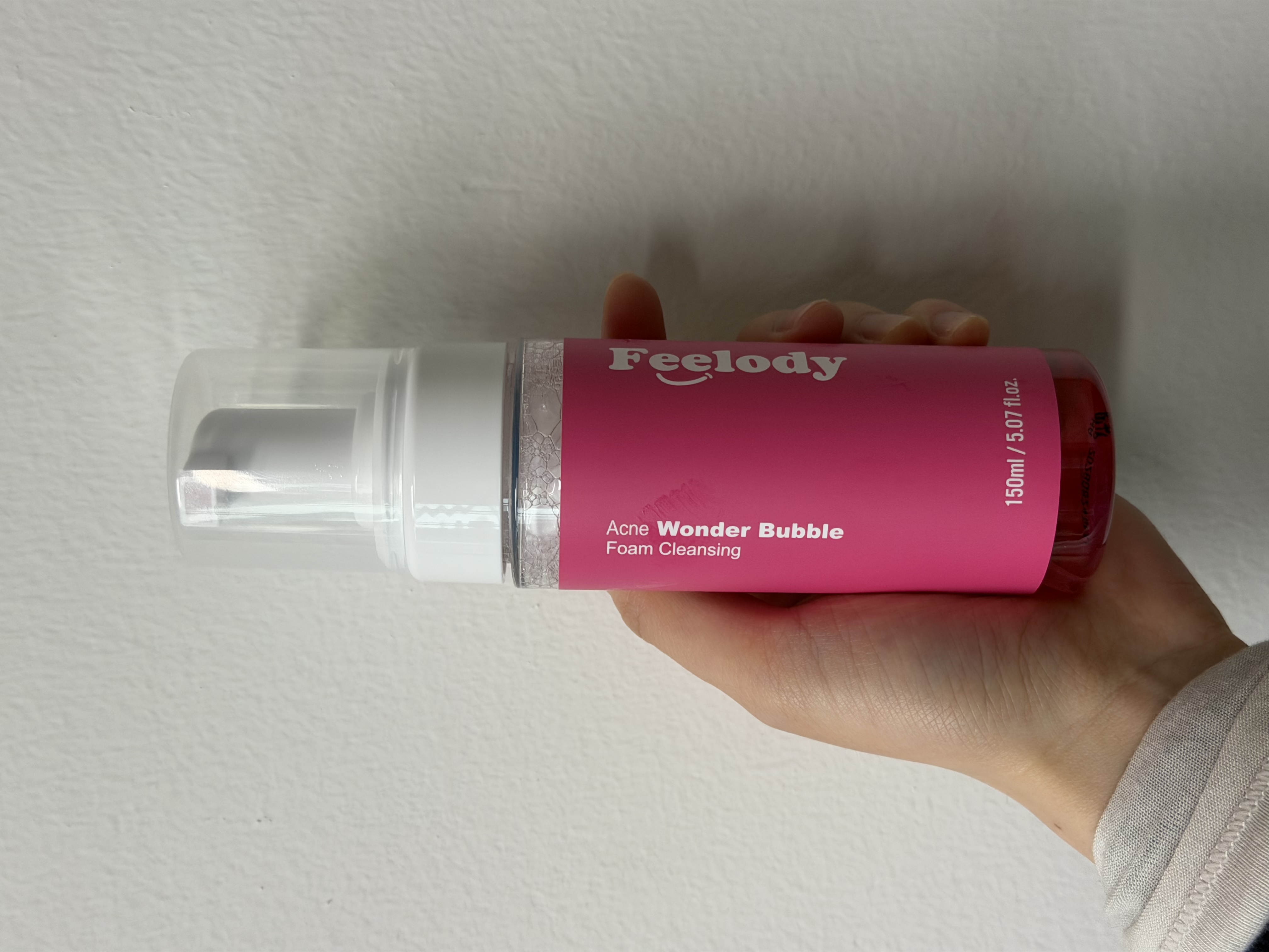 アクネワンダーバブルフォームクレンジング/Feelody/洗顔フォームを使ったクチコミ（2枚目）