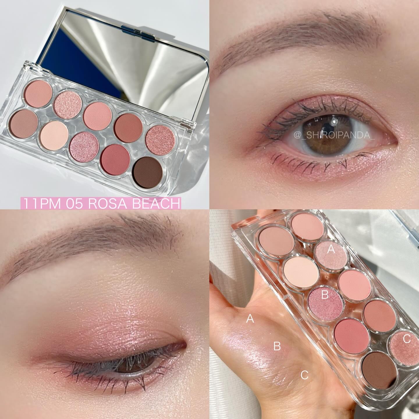 ライトオンアイズシャドウパレット/ルミル/アイシャドウパレットを使ったクチコミ（3枚目）