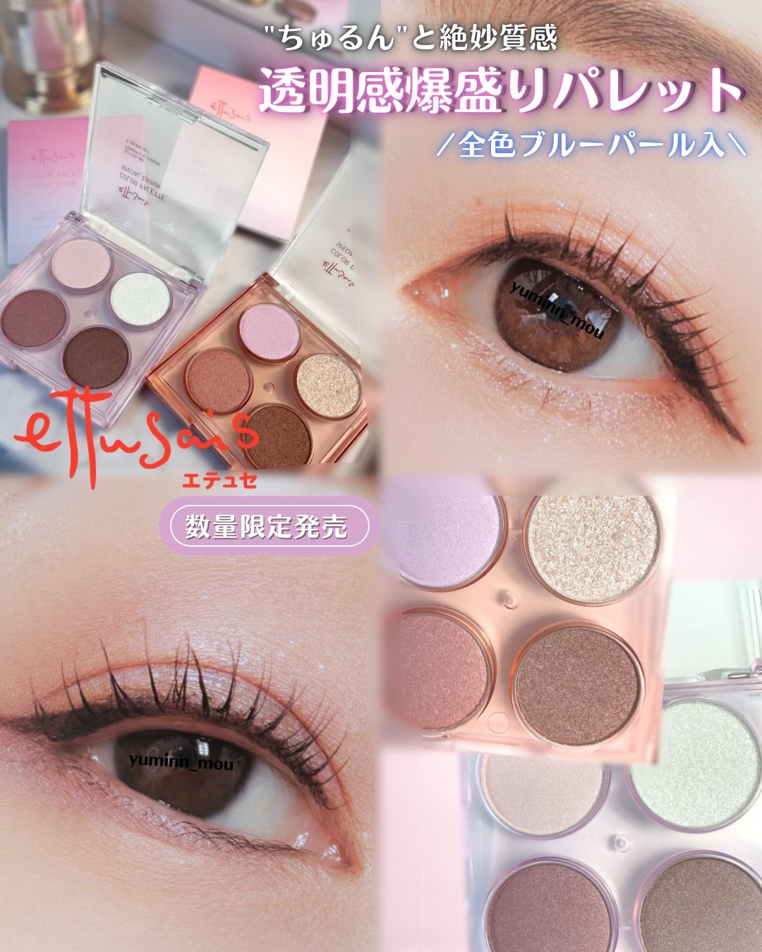 エテュセ カラーパレット スペシャル エディション/ettusais/アイシャドウパレットを使ったクチコミ（1枚目）