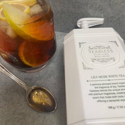 パフュームボディソープ リリィムスクホワイトティー/TEABLESS/ボディソープを使ったクチコミ(1枚目)
