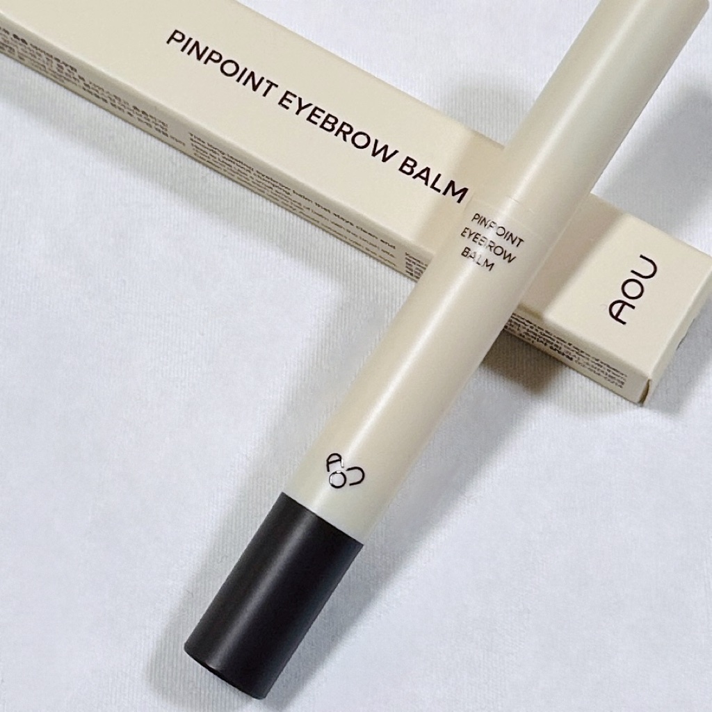 \#2026年初買いアイテム /

────────────
♡AOU ピンポイントアイブロウバーム
　01.Dark Chocolate
────────────

ずっと気になってたAOUのピンポイントアイブロウバーム。
バームだけど、